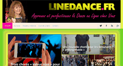 Desktop Screenshot of linedance.fr